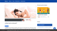 Desktop Screenshot of nicturia.com
